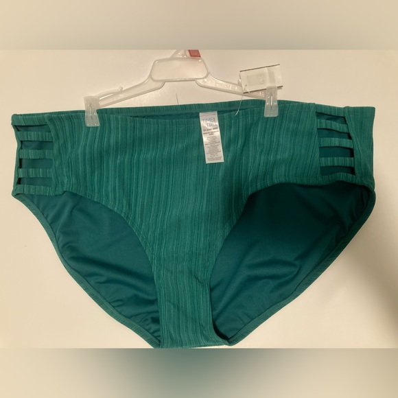 Time and Tru Ribbed Hipster Bikini Bottom3X (24W-26W) - Picture 9 of 9